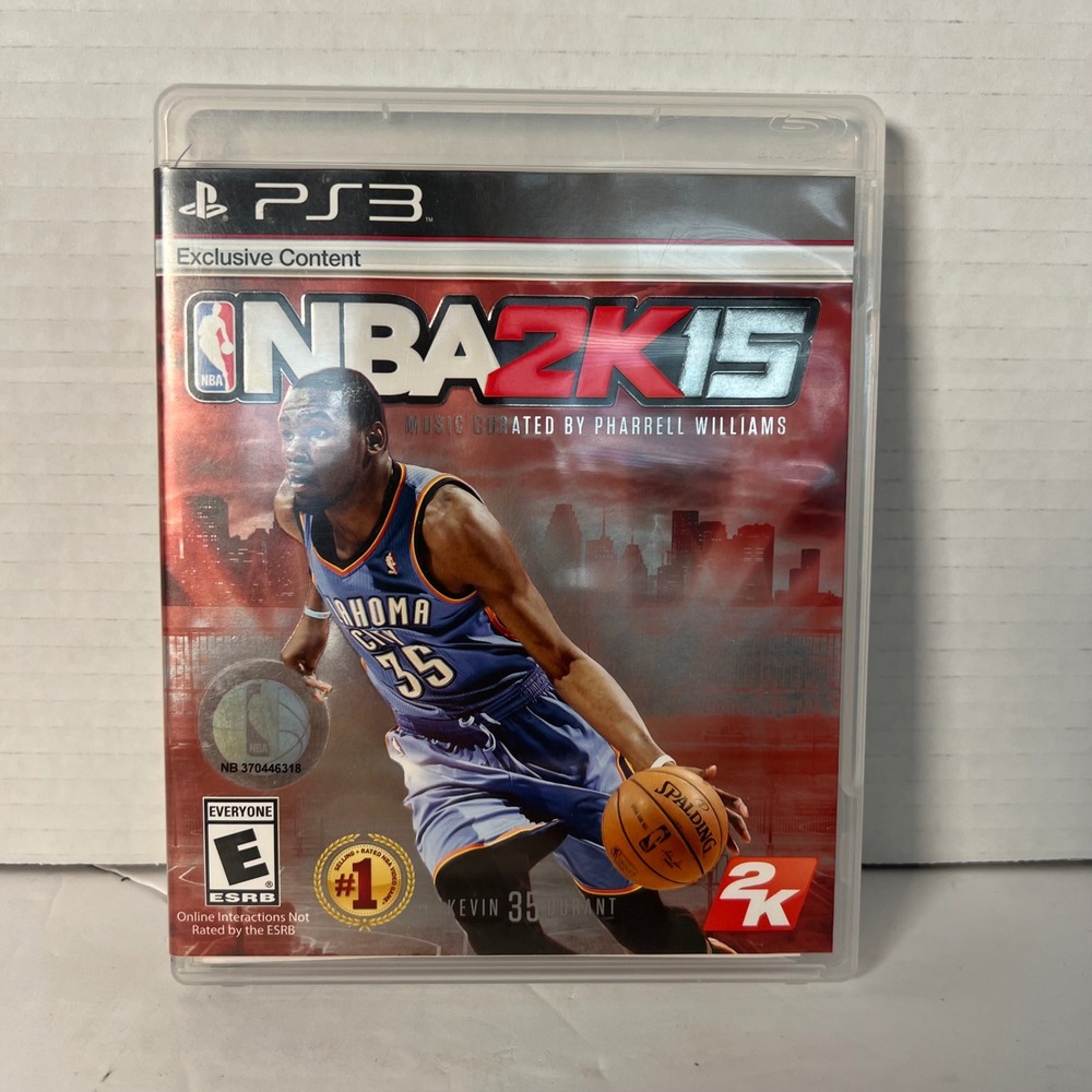NBA 2K15 Sony PlayStation 3 PS3 2014 Basketball Game Kevin Durant CIB BLUS 31456